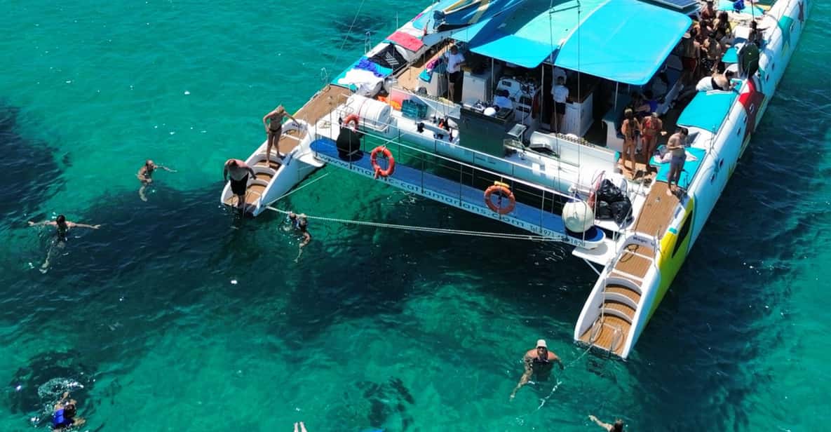 From Palma de Mallorca: 3.5-Hour Catamaran Cruise with Tapas and a Swim — a boat tour from Palma de Mallorca, Spain