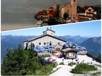 Tour combinato Hallstatt e Nido dell'Aquila da Salisburgo + biglietto