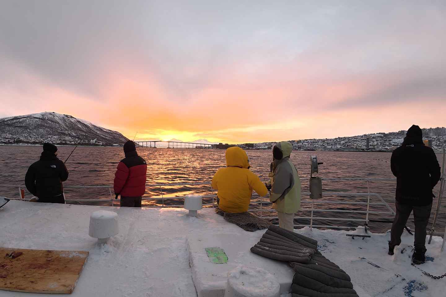 トロムソ発：3時間の極地フィッシング体験