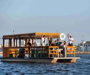 Tybee Island: Tiki Boat Sightseeing Cruise