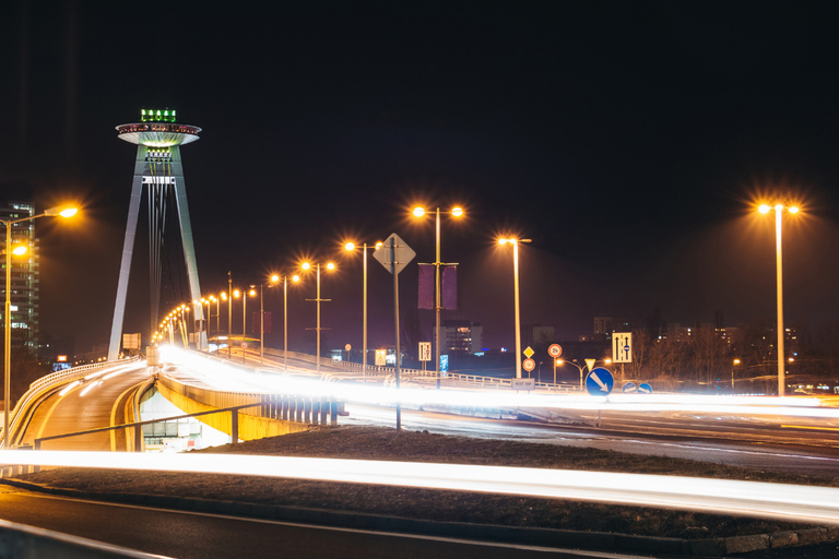 Bratislava: Guided Pub Crawl & UFO Bridge Night Views