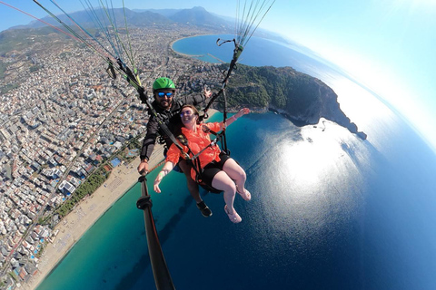 From Antalya Paragliding to Alanya with Cable Car Ride