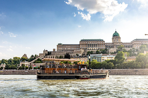 Budapest: Historisk kryssning med välkomstdrinkHistorisk kryssning dagtid med Tokaj Premium Frizzante