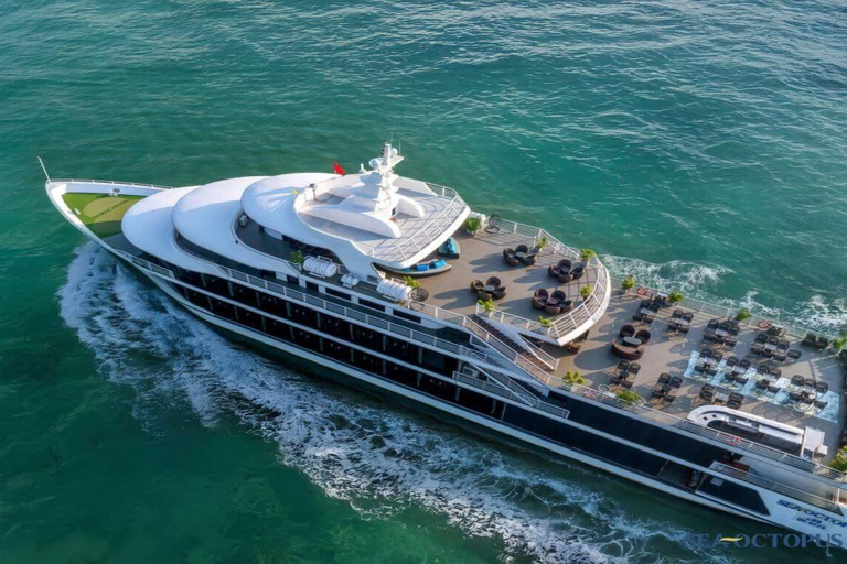 5-Star Ha Long Day Cruise with Jacuzzi, Lunch & Free Drink Day Cruise With Meal