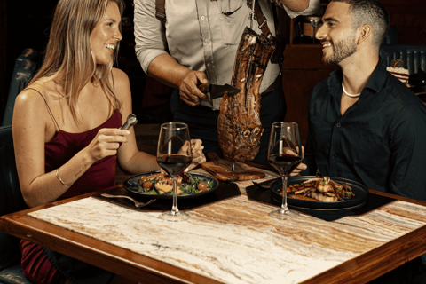 Romantisches Abendessen im Bovinos Steakhouse