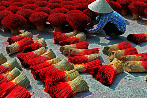 河内：Cu Da 酱油村或帽子和香料村Afternoon: Hat Village &amp; Incense Village - Best -SMALL GROUP