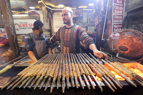 Tour a piedi della Vecchia Delhi con degustazione di cibo