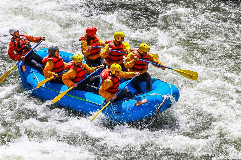 Cusco: Rafting in Cusipata + Zipline over South Valley