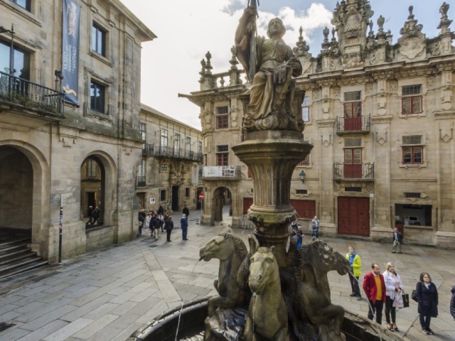 Visit Guided Walking Tour in Santiago de Compostela in Sarria