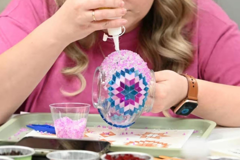 Turkish Mosaic Lamp Workshop in the Houston Area