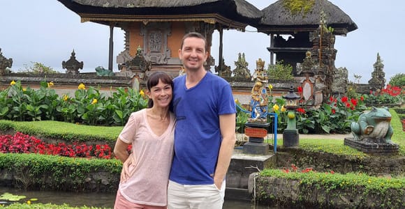 Tanah lot, Beratan lake temple, Jatiluwih rice terrace