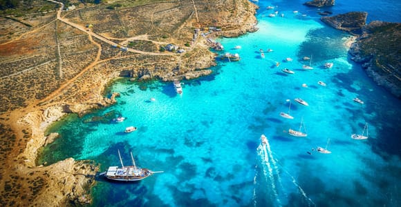 Malta: Sunset Cruise to Blue Lagoon with Swim Stop