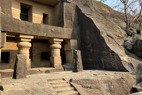 Mumbai: Kanheri Caves and The Golden Pagoda TempleOnly Kanheri Caves Tour