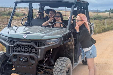 Guided buggy Passenger tour Alvor Ria wetlands