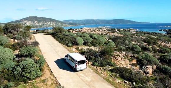From Stintino: Asinara minivan tour