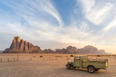 瓦迪拉姆沙漠探险之旅：超越地平线2-Hour 4x4 Safari