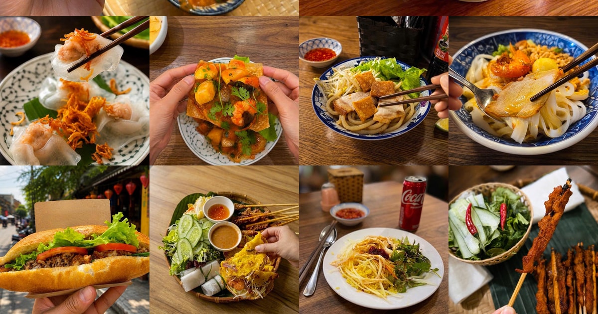 Hoi An Street Food with Local Guides Born in the Town