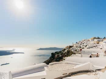 Santorini: Caldera Trail Guided Hike and Sunset Viewing