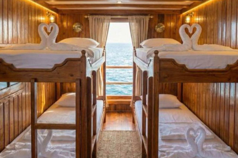 Lombok: 4-Day Komodo National Park Liveaboard Adventure Private cabin
