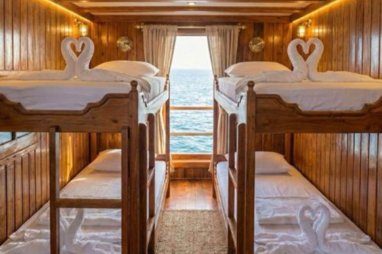 Lombok: 4-Day Komodo National Park Liveaboard Adventure Private cabin