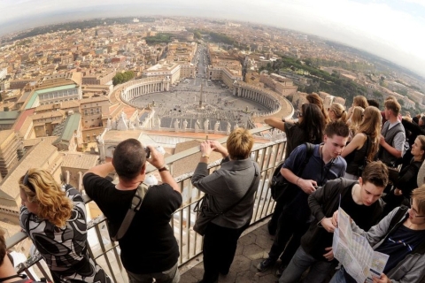 Rom: Petersdom, Aufstieg zur Kuppel und KatakombenTour auf Spanisch
