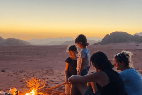 Wadi Rum-öknen: Halvdagsutflykt med jeep (morgon eller solnedgång)