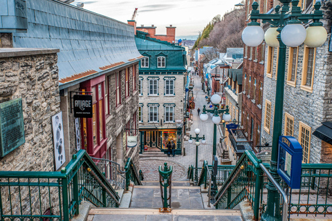 Québec City: Old Town Walk and Panoramic Ferry to Lévis Quebec City from the River