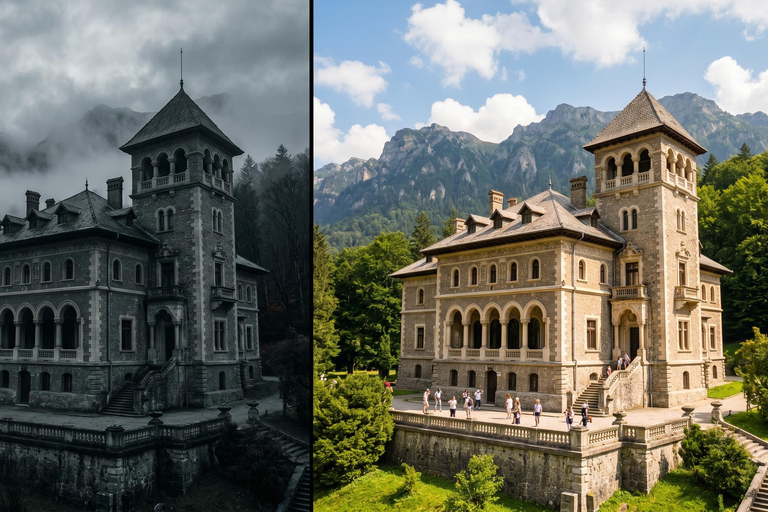 Dracula's Castle, Peles Castle, Wednesday Castle - Day Trip PRIVATE MINIVAN- Dracula's Castle, Peles Castle, Wednesday
