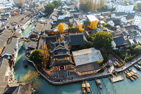 Shanghai: Zhujiajiao Ancient Town and Film Park Tour Zhujiajiao Half-Day Tour English
