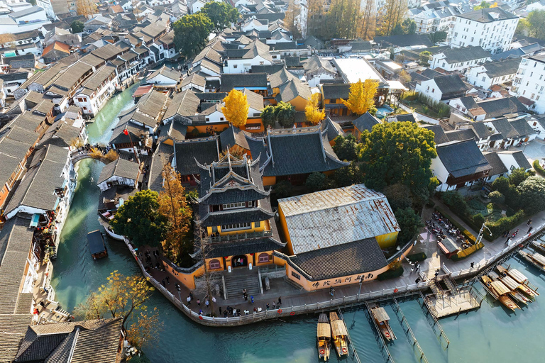 Shanghai: Zhujiajiao Ancient Town and Film Park Tour Zhujiajiao Half-Day Tour English
