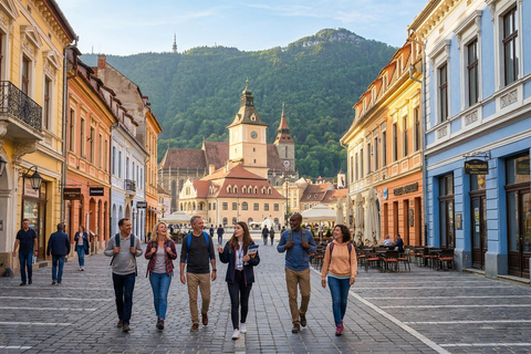 Day Trip From Sibiu: Dracula Castle, Peles Castle and Brasov Audio Guide (Multiple Languages)