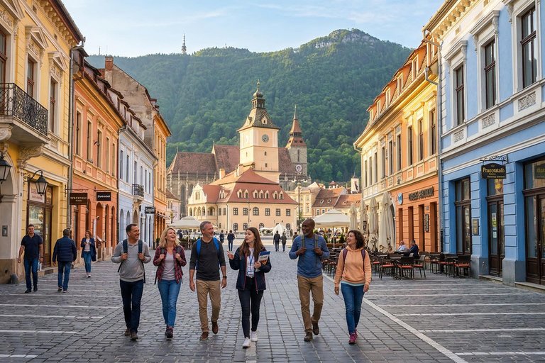 Day Trip From Sibiu: Dracula Castle, Peles Castle and Brasov Audio Guide (Multiple Languages)