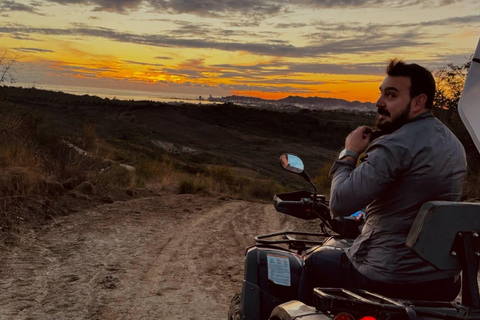 Durrës: Guided ATV Quad Bike Adventure with Coastal Views ATV Sunset Ride - 19:00 Shared ATV (2 People/1 Quad Bike)