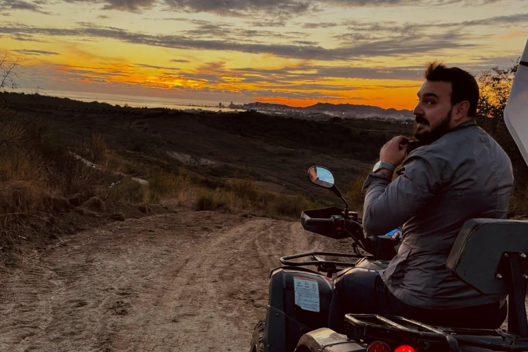 Durrës: Guided ATV Quad Bike Adventure with Coastal Views ATV Sunset Ride - 19:00 Shared ATV (2 People/1 Quad Bike)