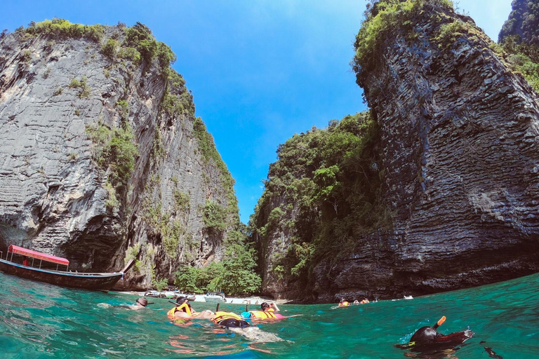 Krabi: passeio particular de barco com cauda longa pelas 4 ilhasPasseio Privado de Barco Longtail de Meio Dia