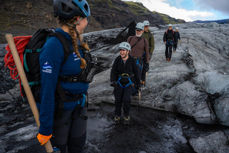 Sólheimajökull : Randonnée guidée sur le glacierGlacier Sólheimajökull : randonnée avec guide