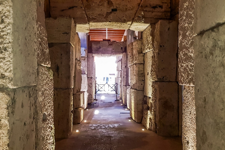 Tour subterráneo del Coliseo y la antigua RomaTour grupal en inglés - Hasta 20 personas