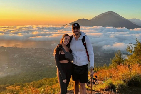 FROM UBUD: Mount Batur Sunrise Hiking With Breakfast Ticket For Hot Spring ( Meeting Point )
