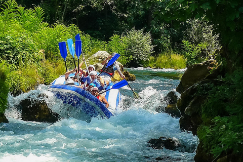 Split/Omiš: Cetina River Rafting with Cliff Jump &amp; Swimming3-Hour Rafting from Omiš