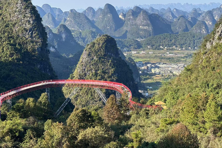 Guilin: Day tour of Longji Rice Terraces and YangshuoLongji rice terraces and Yangshuo Xingping small boat