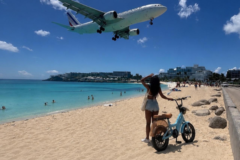 St. Maarten: Cruise Passenger Electric Bike Rental 6-Hour E-Bike
