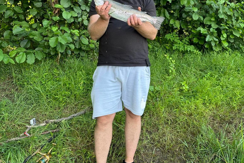 Western Georgia River Fishing & Georgian Food Experience