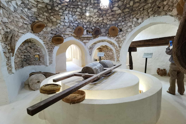 Authentic Djerba: Underground Oil Mill, Palm Grove, Pottery & Mosque
