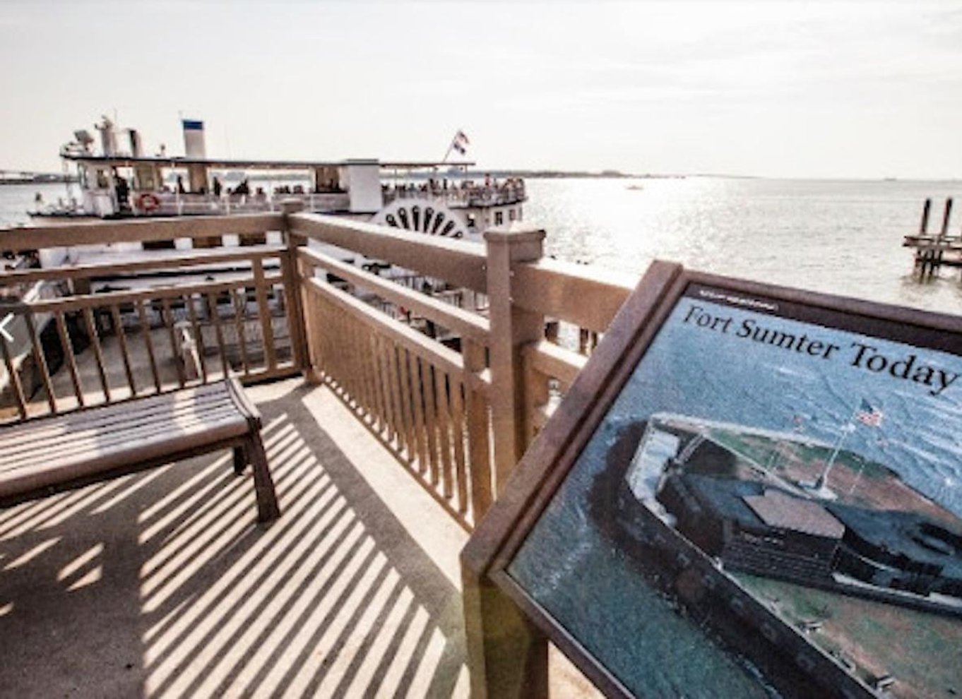 Charleston: Billet til Fort Sumter med færge tur/retur