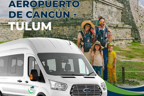 Cancun Airport: One-Way or Round Trip-Transfer to Tulum Cancun Airport: One-Way Tulum Transfer to Airport