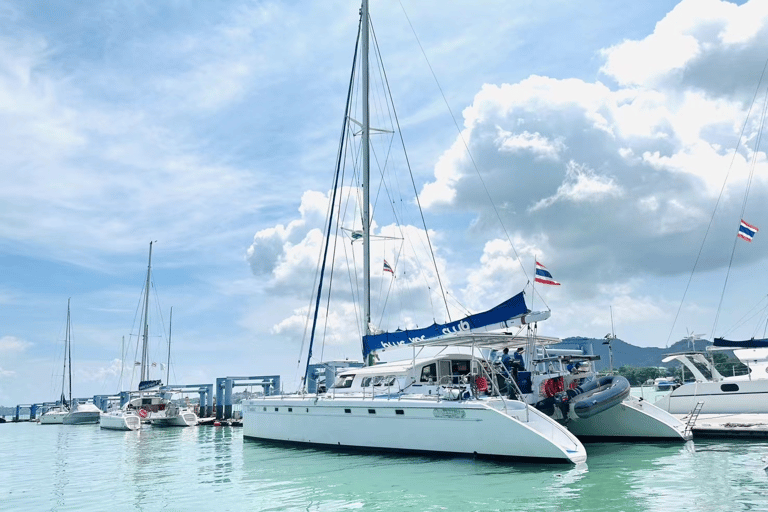 Phuket: Small-Group Catamaran to Coral & Racha Catamaran Day Tour to Coral & Racha Islands (No Transfer)