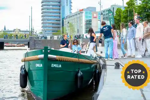 Amsterdam: The Newest Canal Cruise with Drink Option