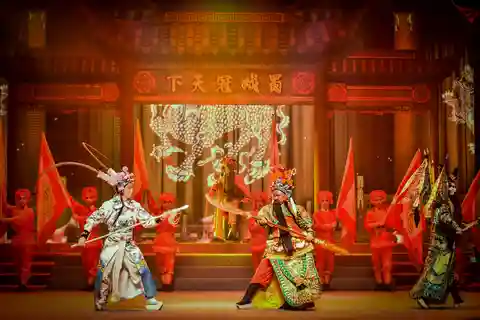 Chengdu: Espectáculo clásico de la Ópera de Sichuan Furong Guocui y té gratis