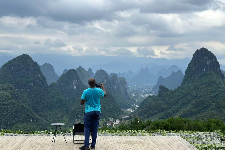 Guilin: tour privato di 1 giorno con vista sulle montagne di Yangshuo