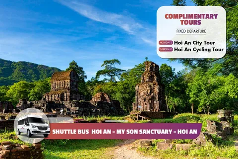 Hoi An: Explora el Santuario de My Son a tu ritmo en autobús